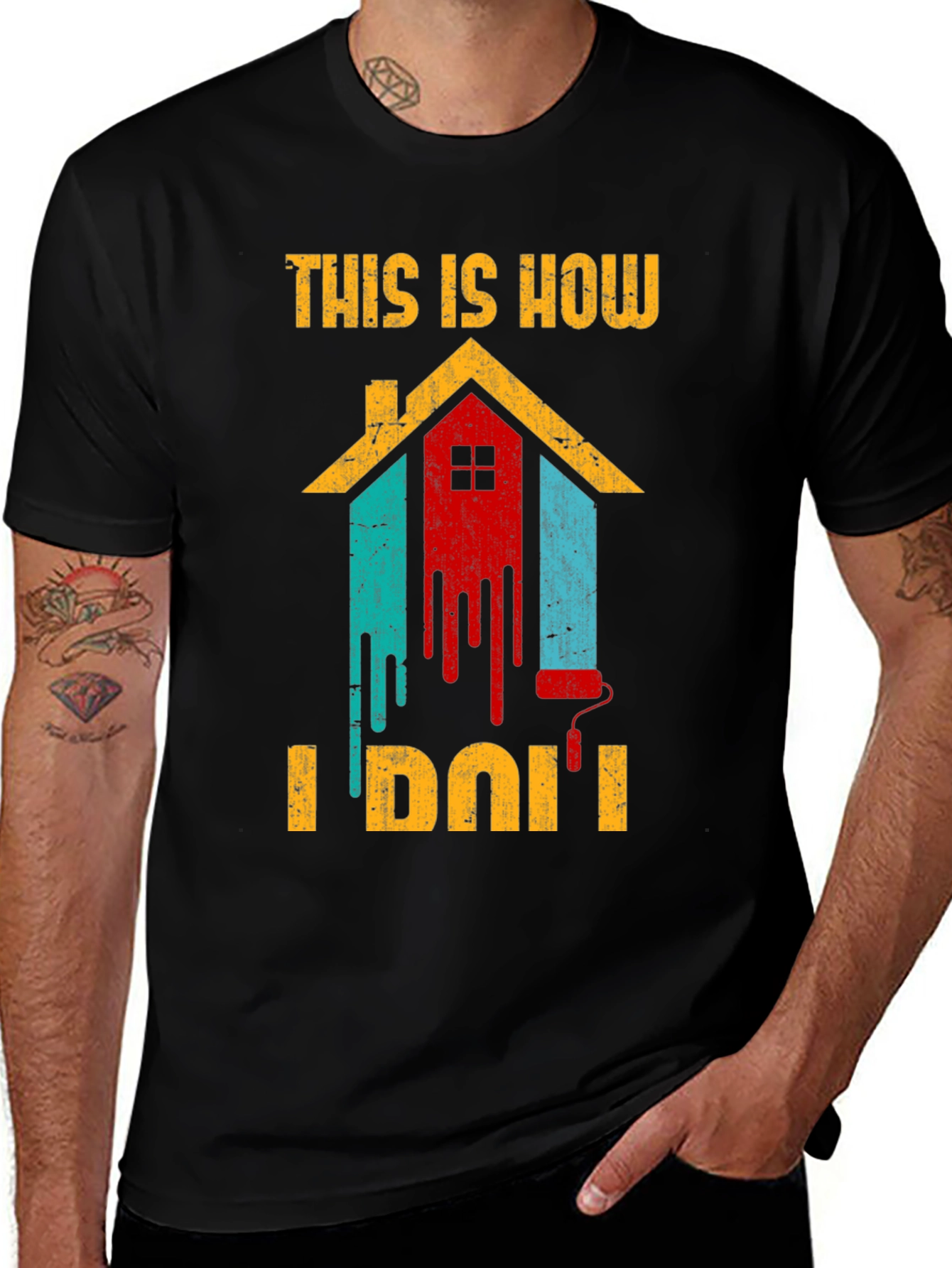This Is How I Do It Painting T-Shirt