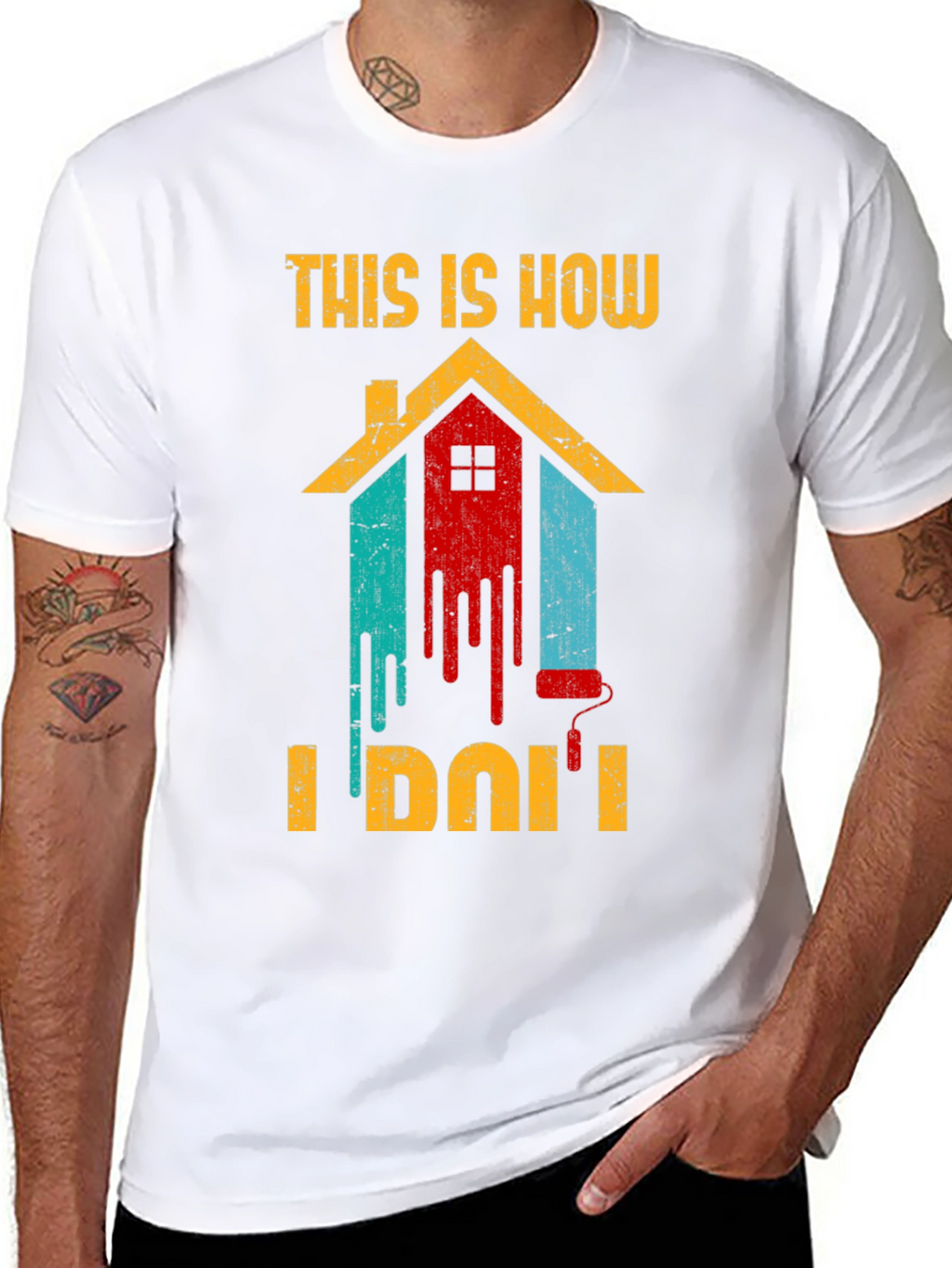 This Is How I Do It Painting T-Shirt