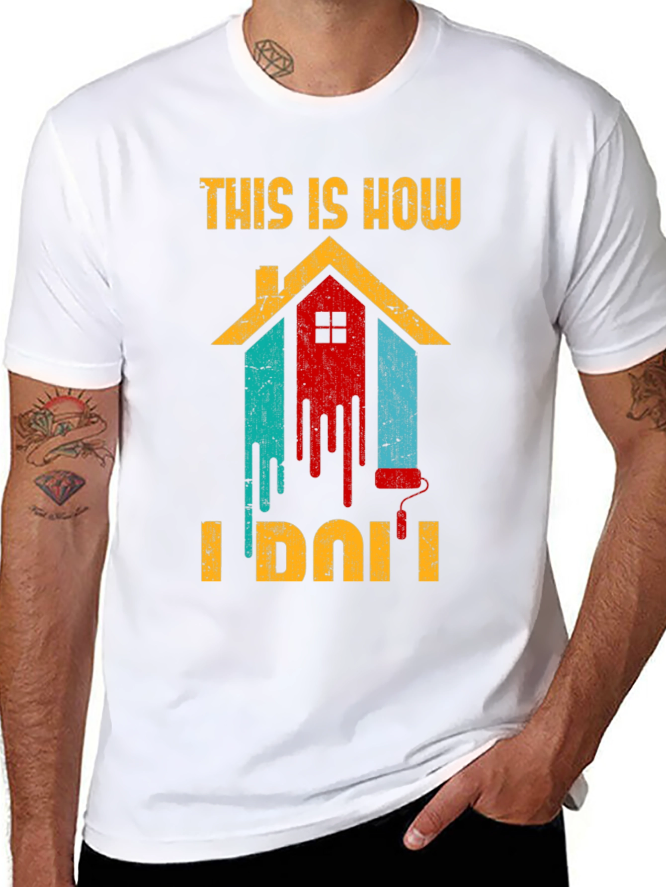 This Is How I Do It Painting T-Shirt