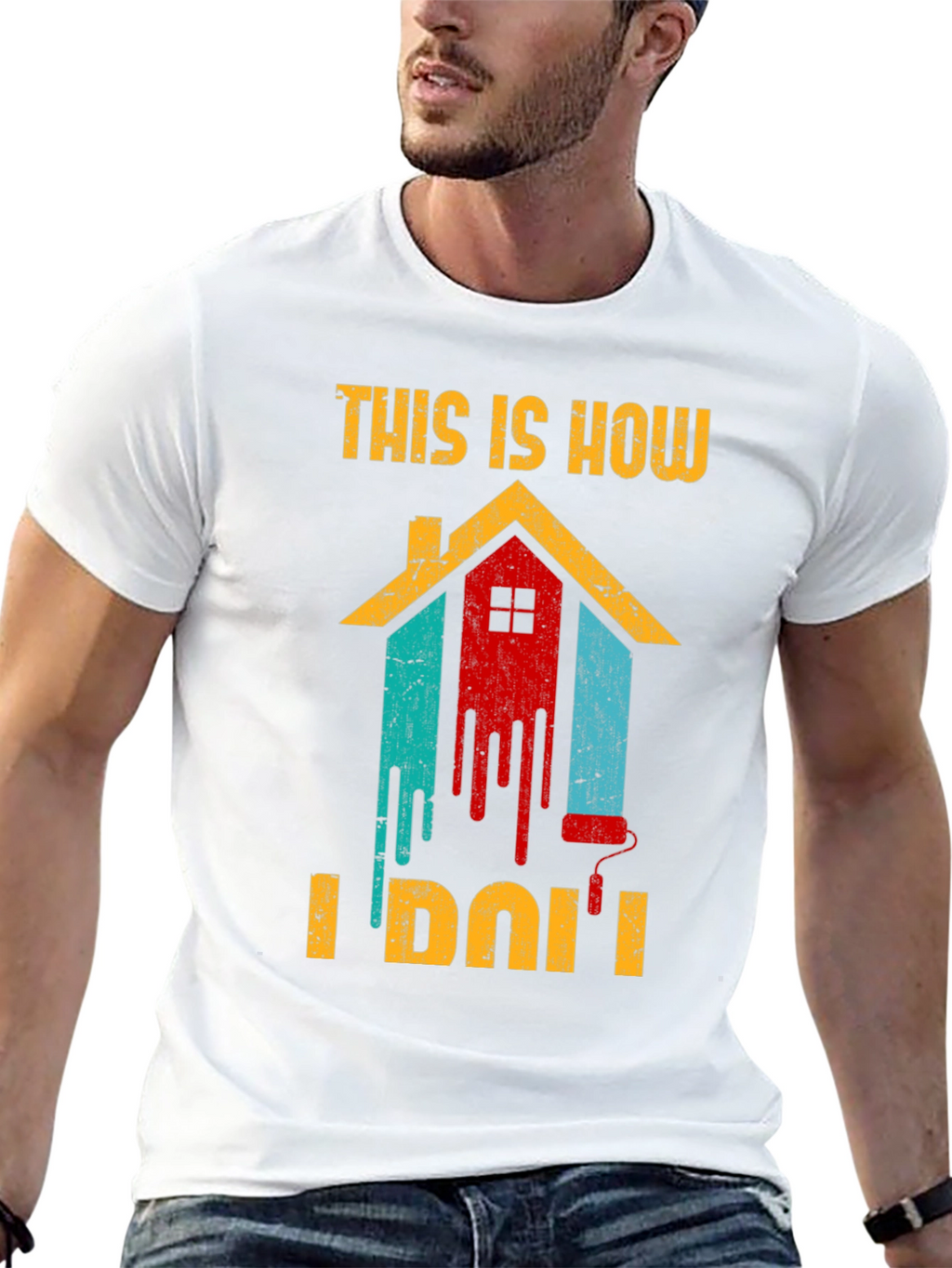 This Is How I Do It Painting T-Shirt