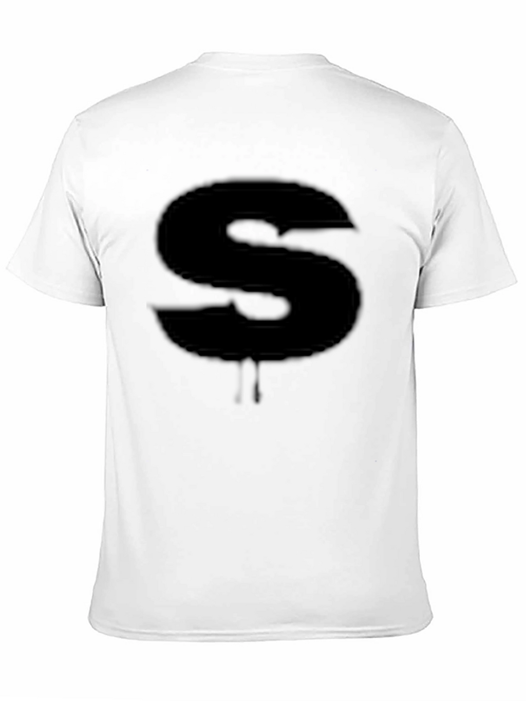 Modern Black S Graphic T-Shirt