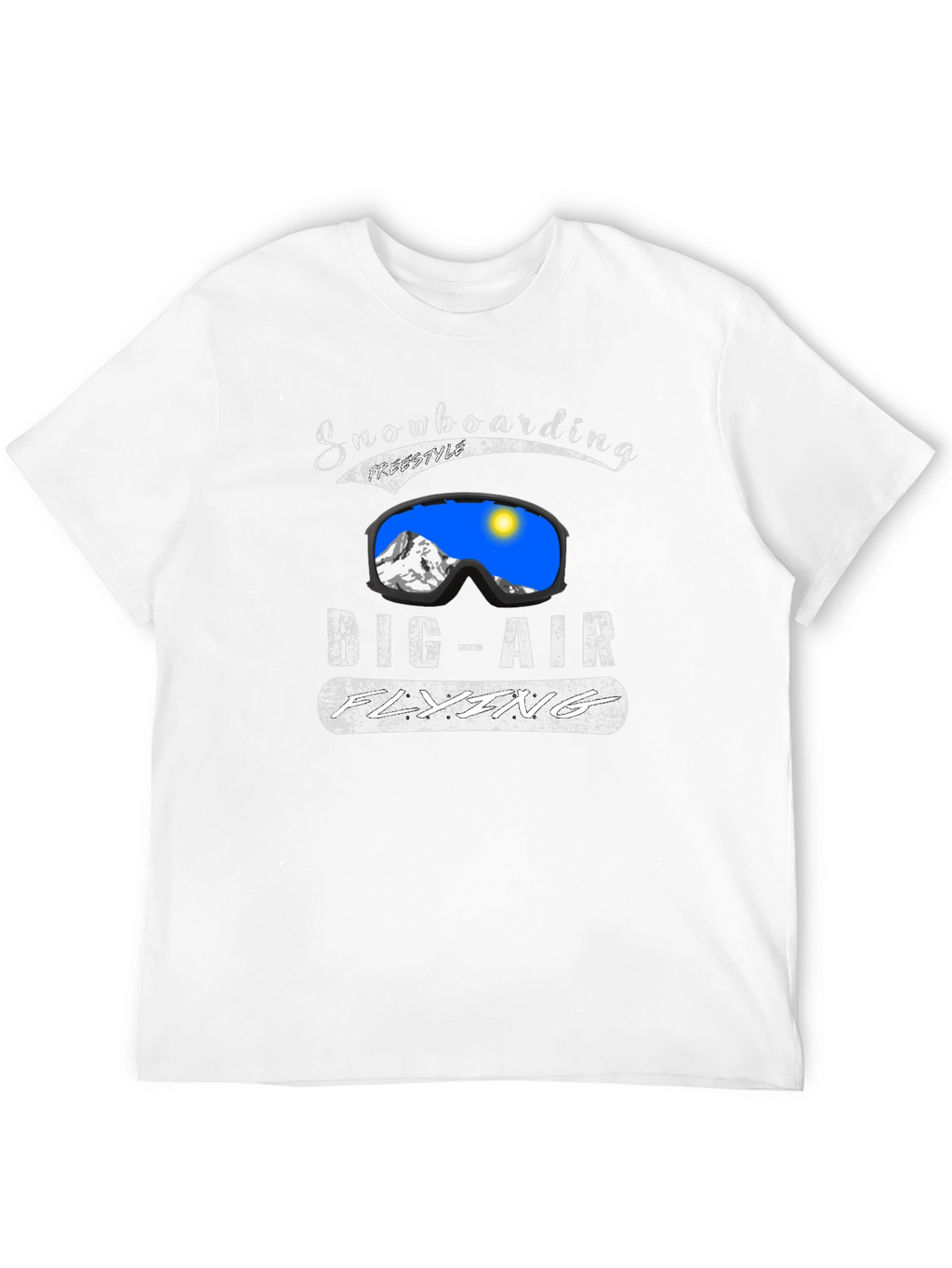Snowboarding Big Air Flying T-Shirt