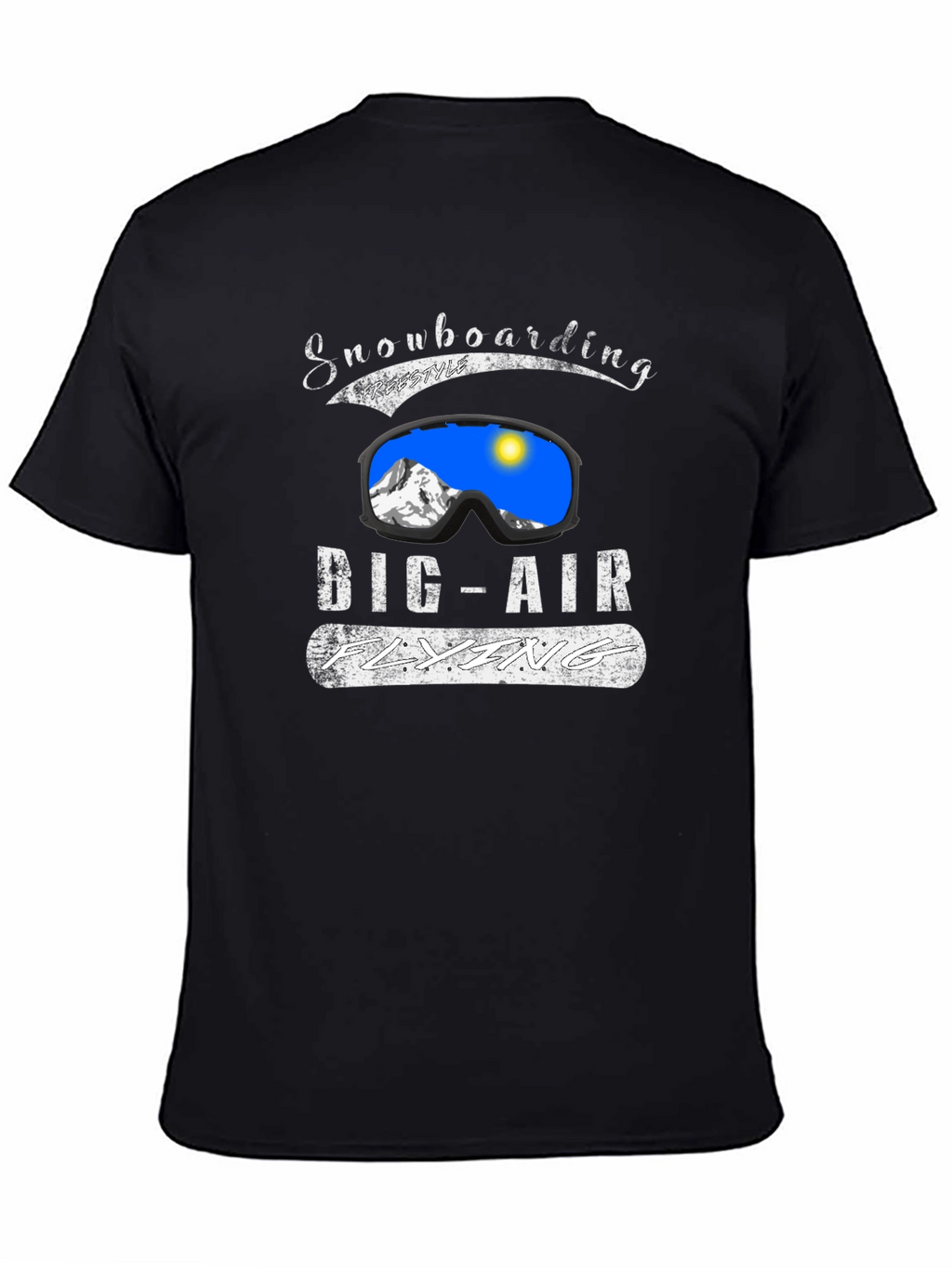Snowboarding Big Air Flying T-Shirt
