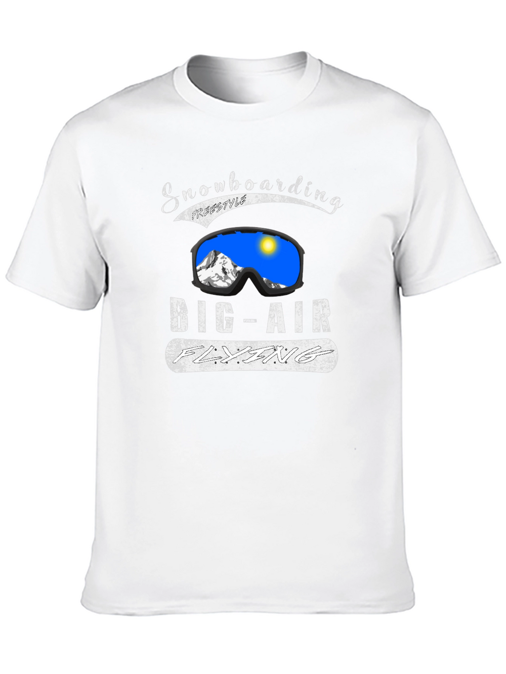 Snowboarding Big Air Flying T-Shirt