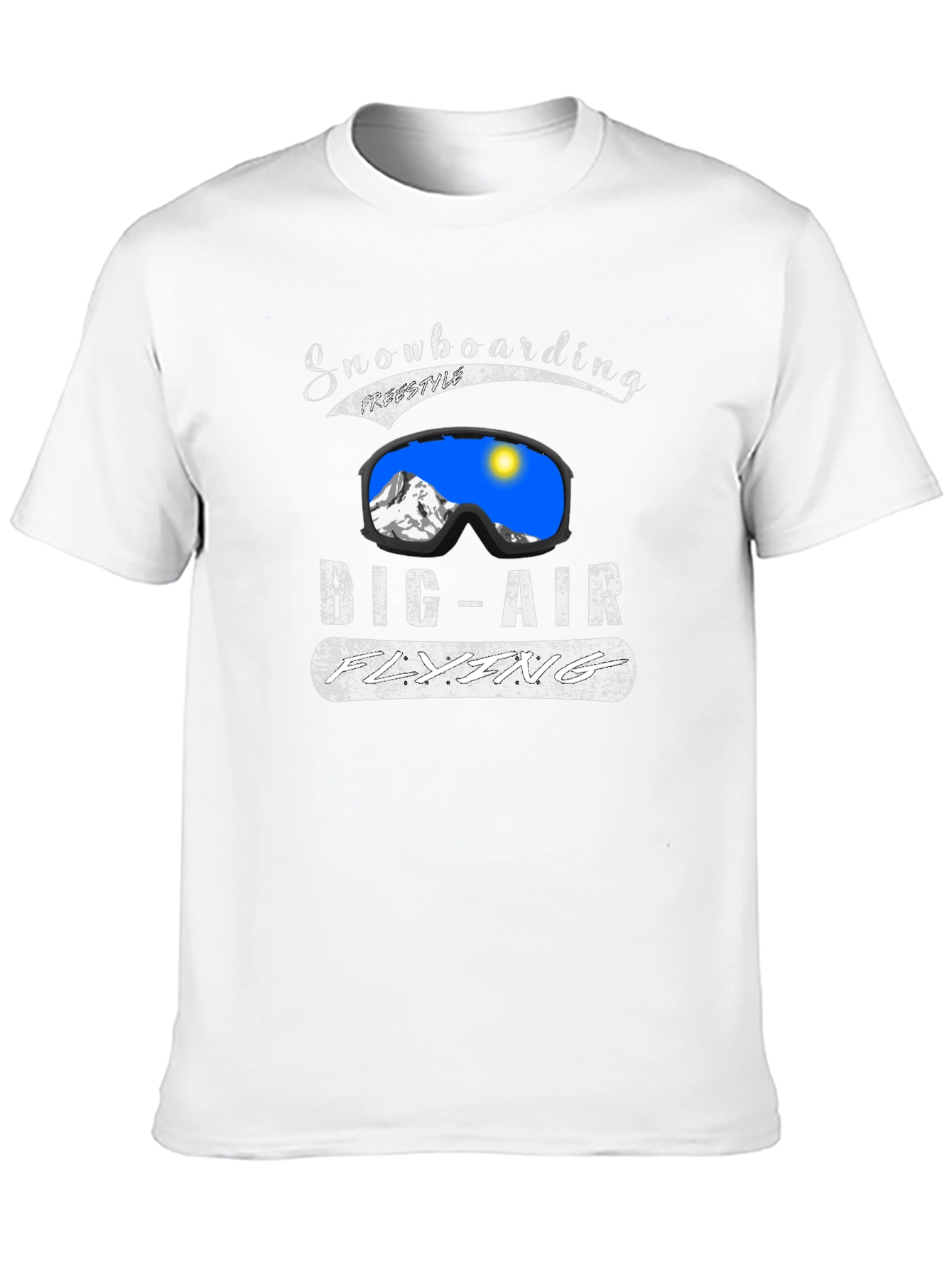 Snowboarding Big Air Flying T-Shirt