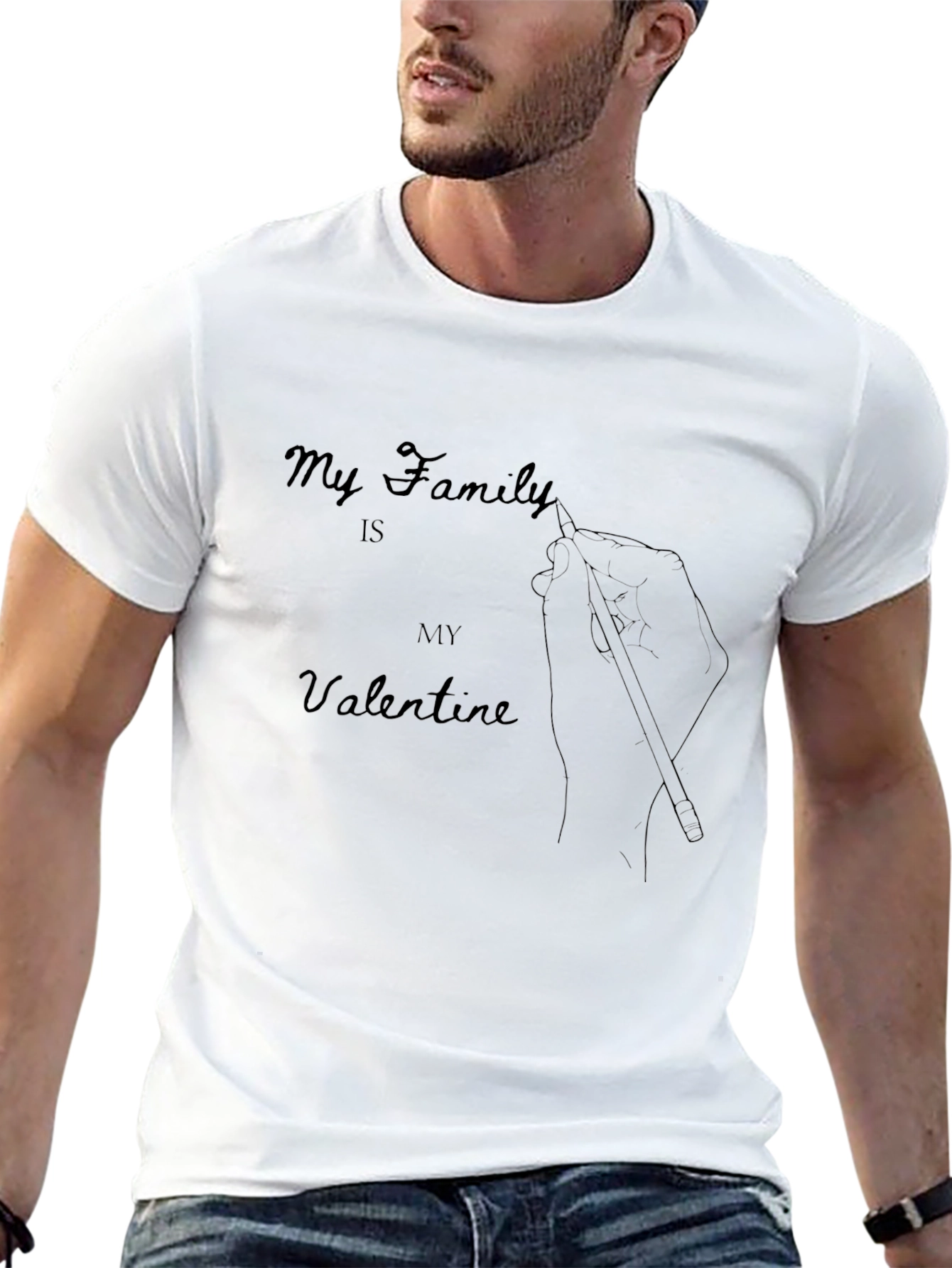 My Family is My Valentine T-Shirt