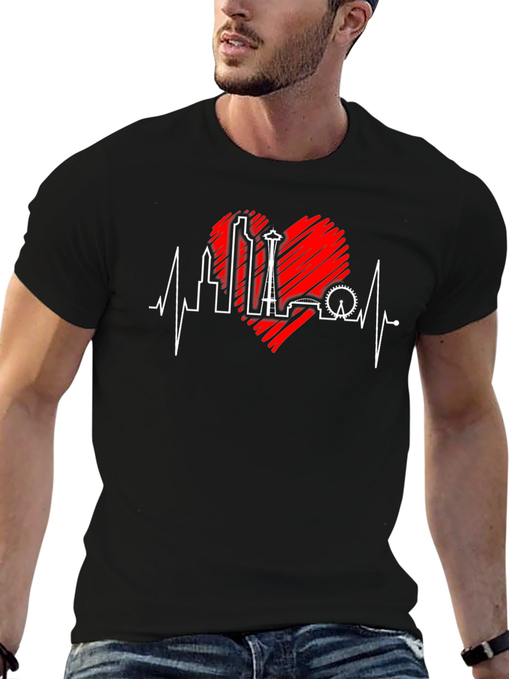 Seattle Heartbeat T-Shirt