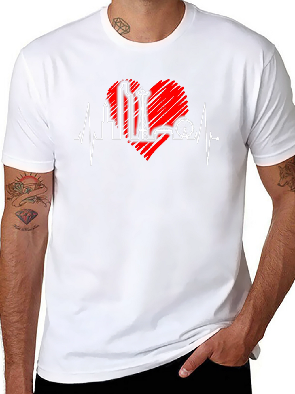 Seattle Heartbeat T-Shirt