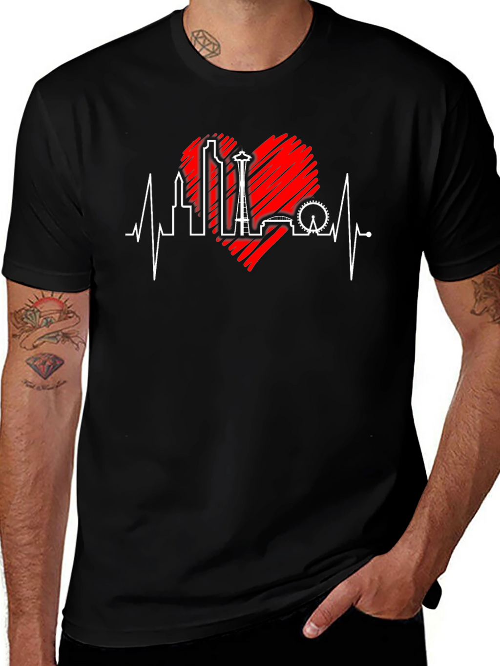 Seattle Heartbeat T-Shirt