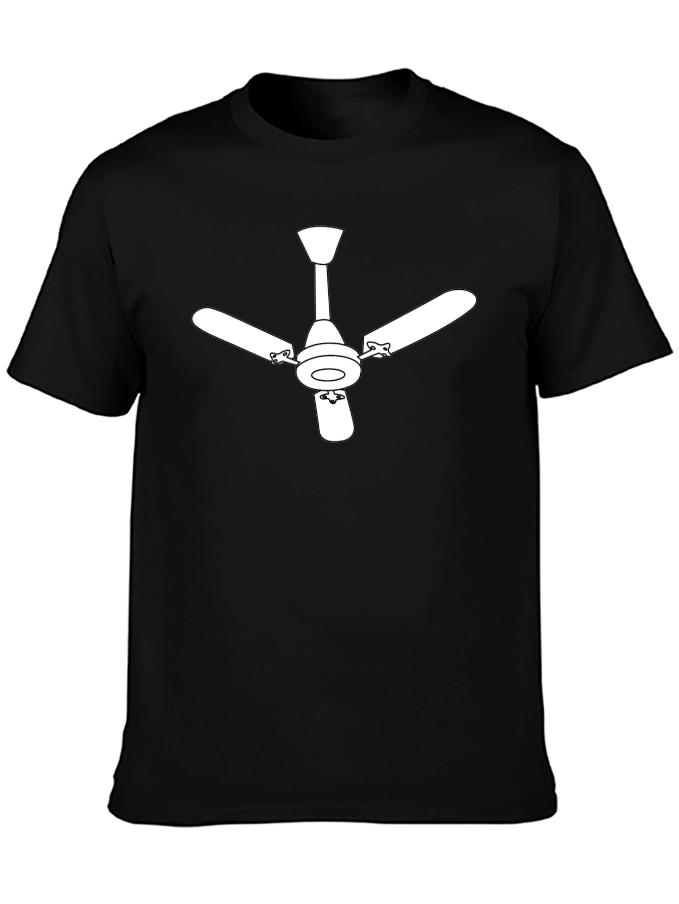 Ceiling Fan Graphic Tee - Modern Style Shirt