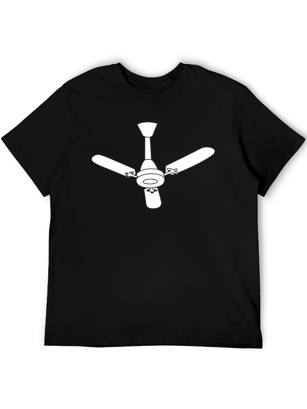 Ceiling Fan Graphic Tee - Modern Style Shirt