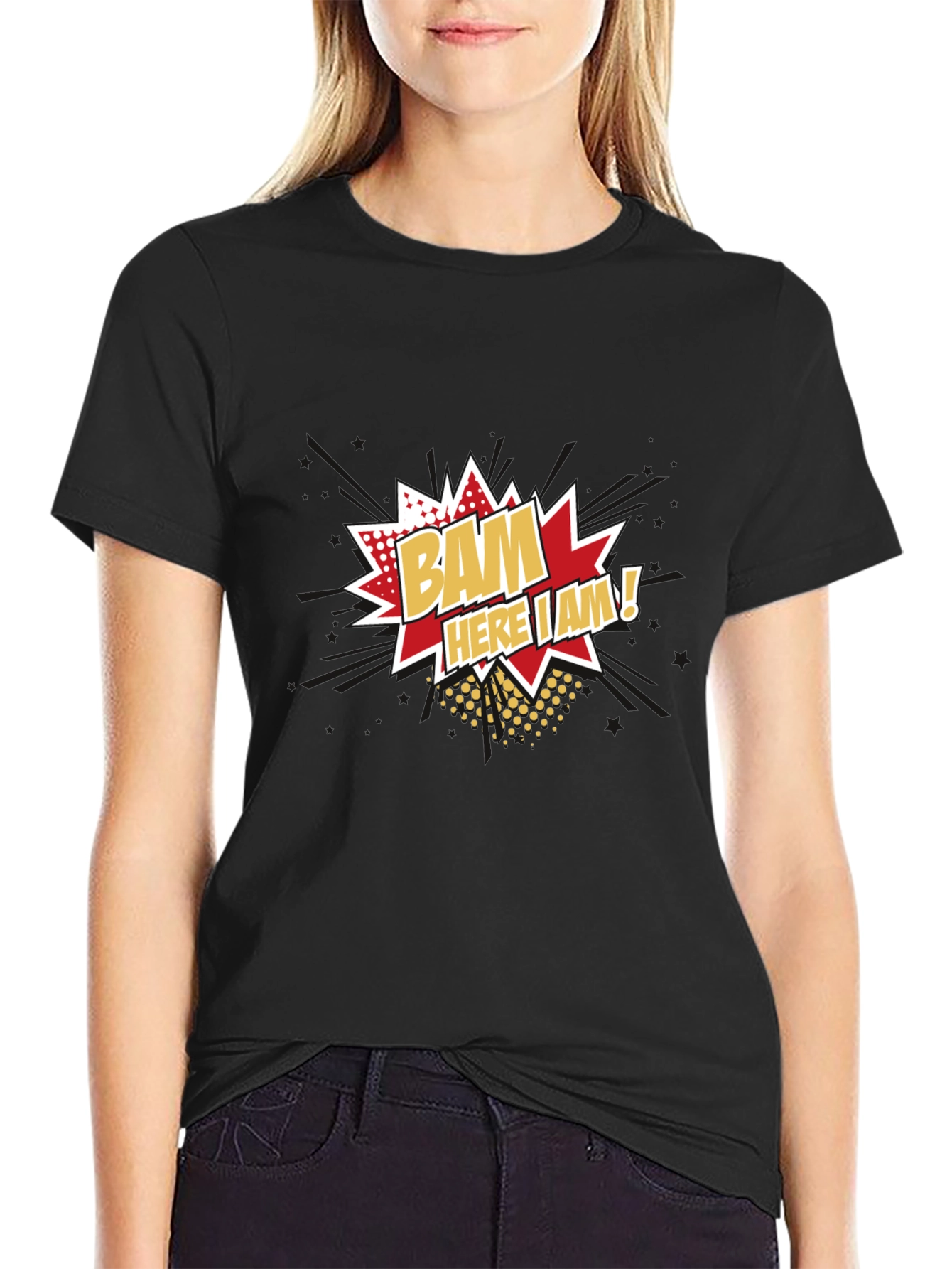 Bam Here I Am Graphic Tee