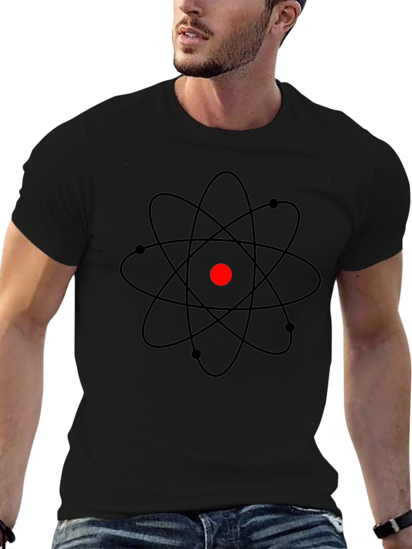 Atom Graphic T-Shirt - Science Lovers Tee