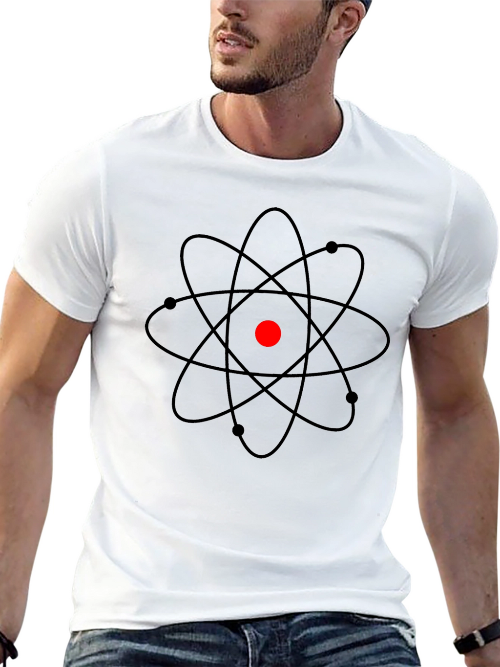 Atom Graphic T-Shirt - Science Lovers Tee