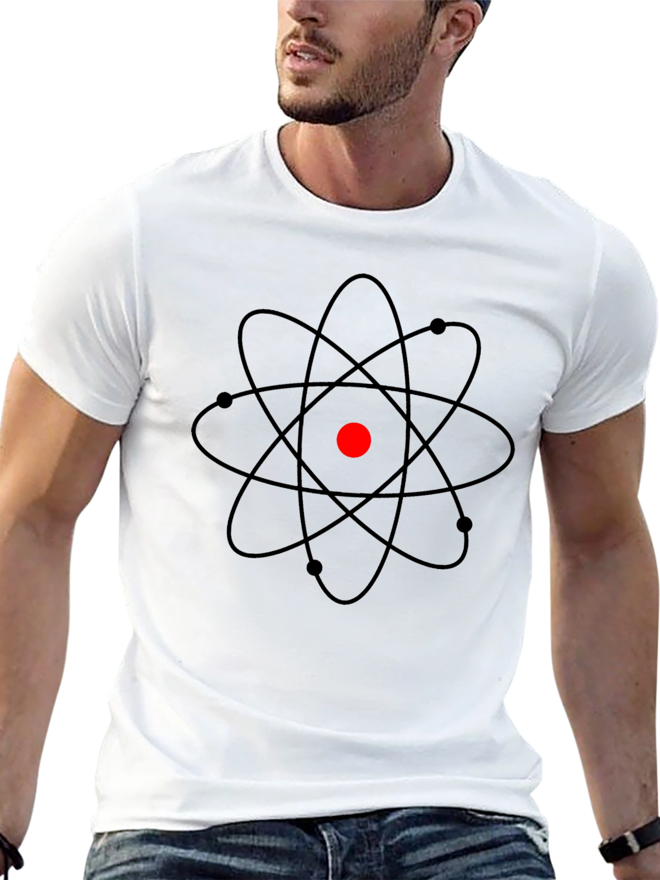 Atom Graphic T-Shirt - Science Lovers Tee