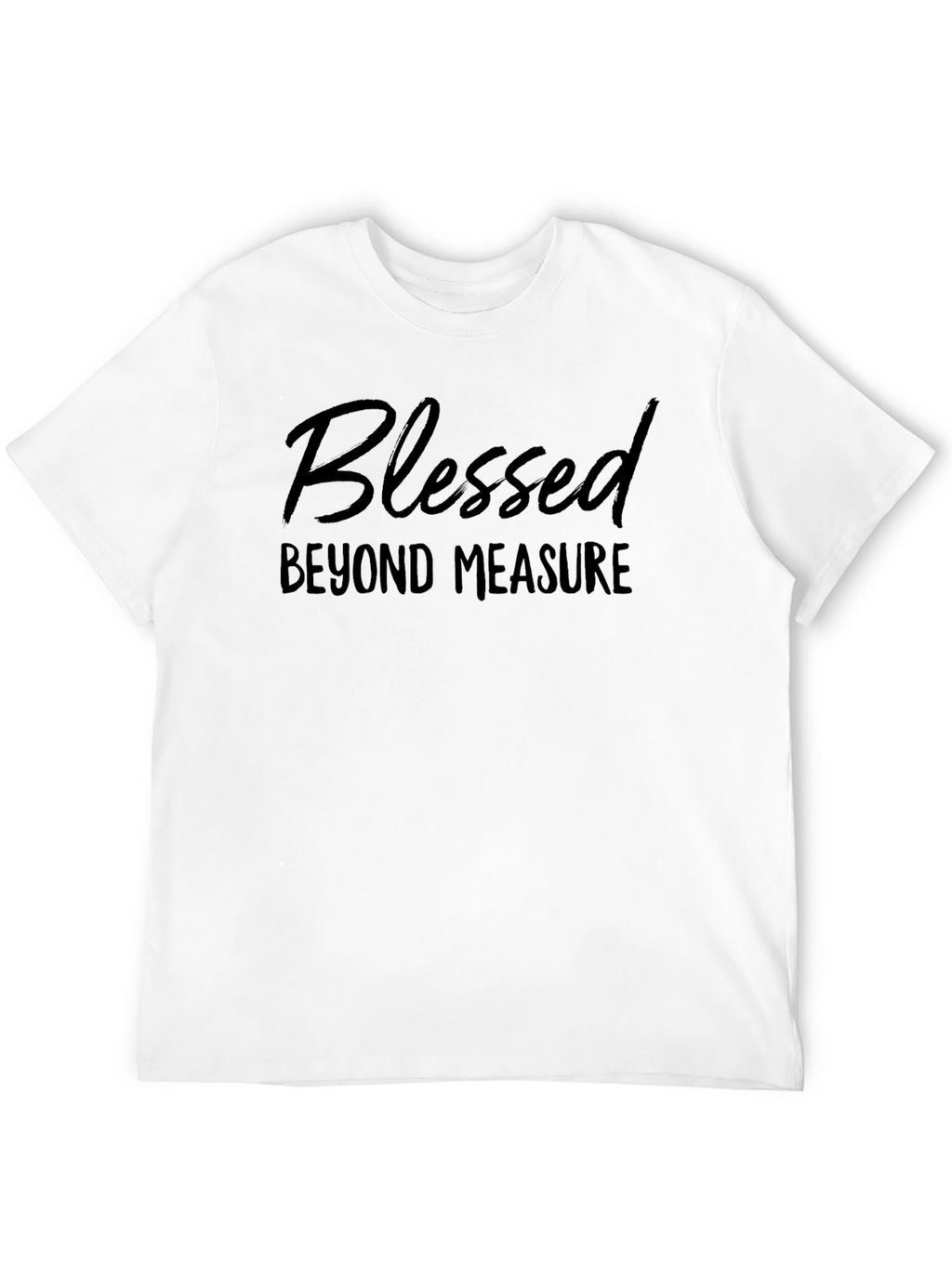 Blessed Beyond Measure Black T-Shirt