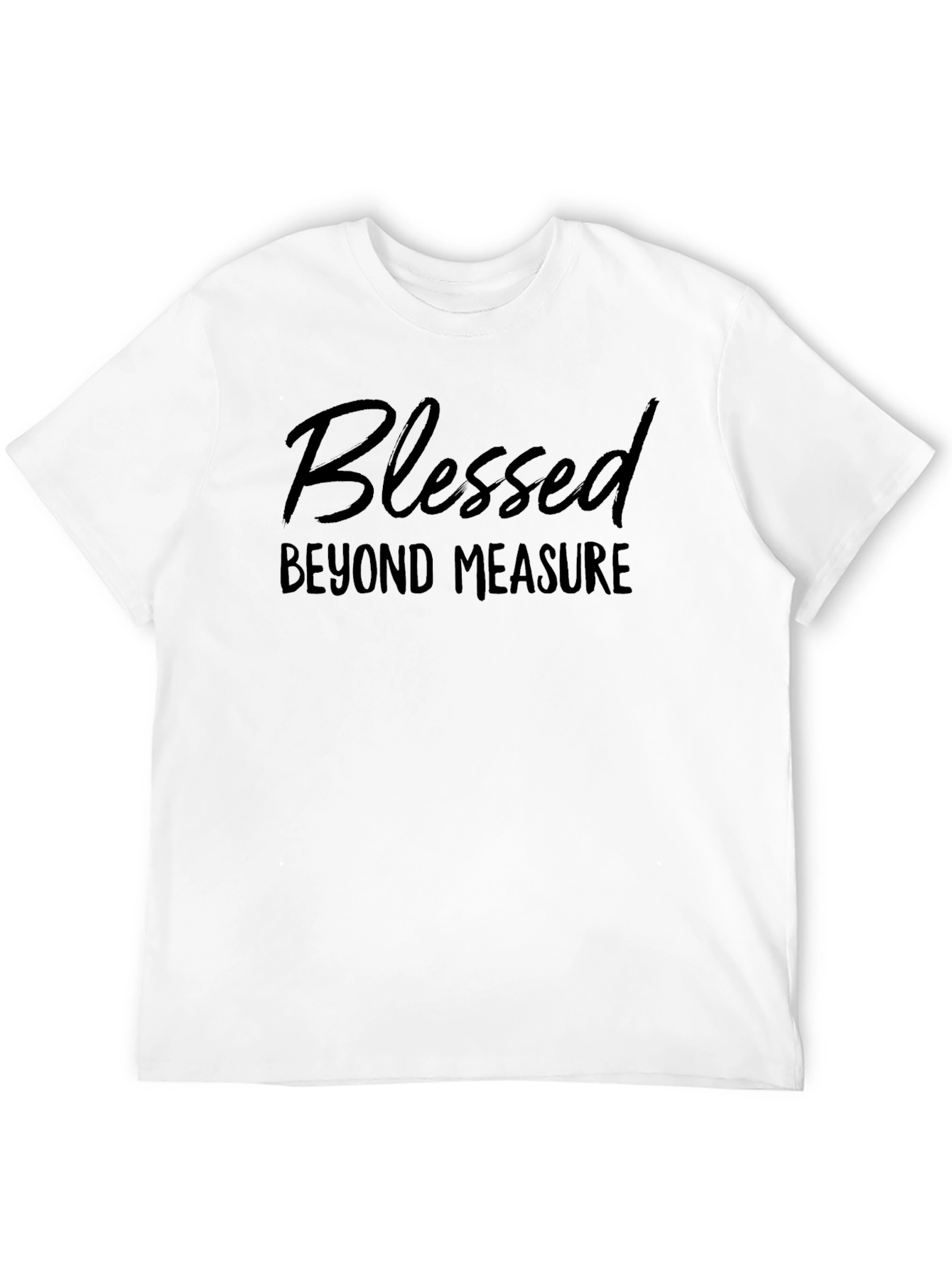 Blessed Beyond Measure Black T-Shirt