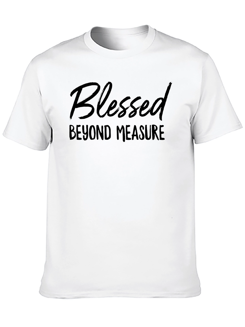Blessed Beyond Measure Black T-Shirt