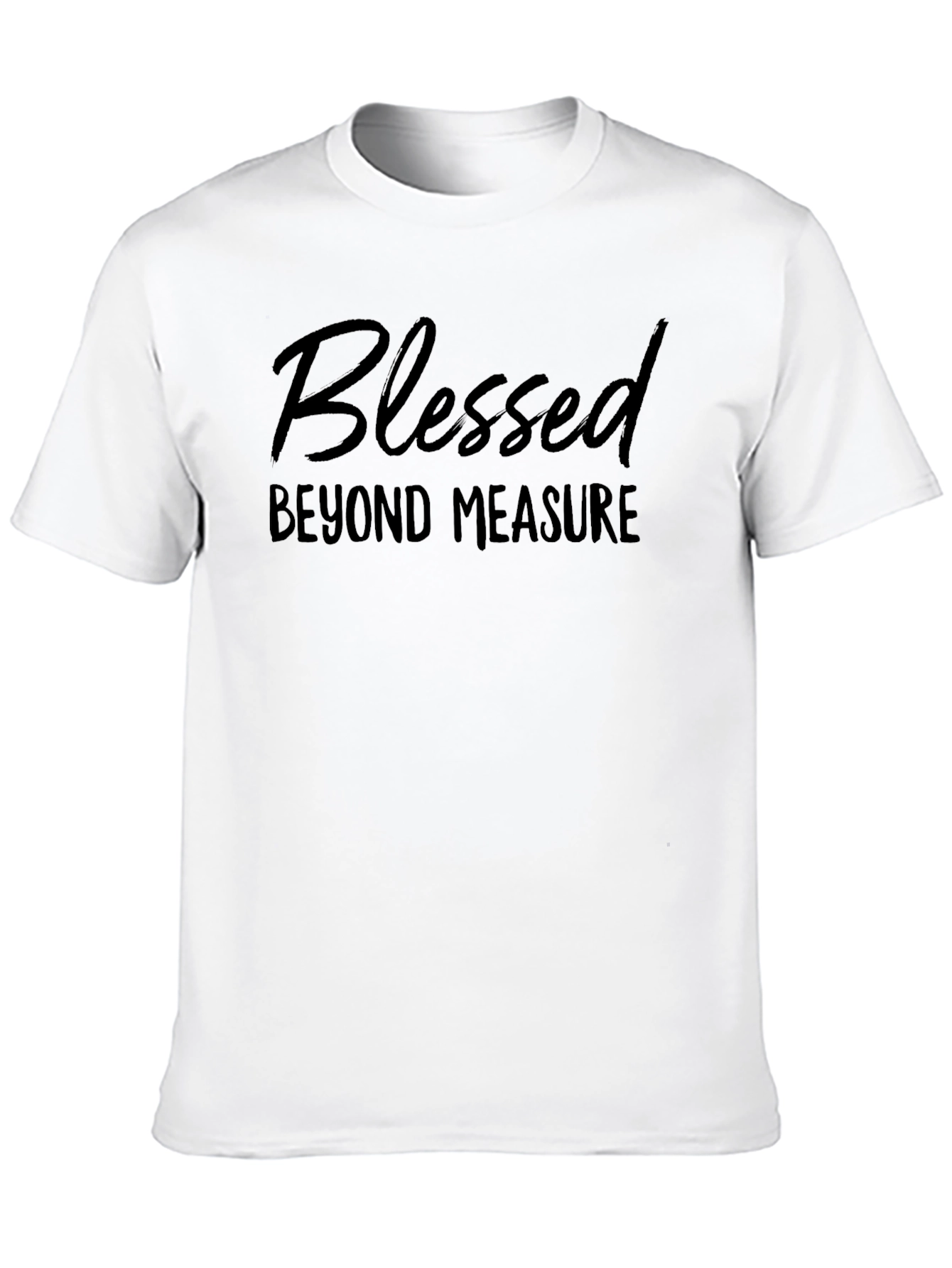 Blessed Beyond Measure Black T-Shirt