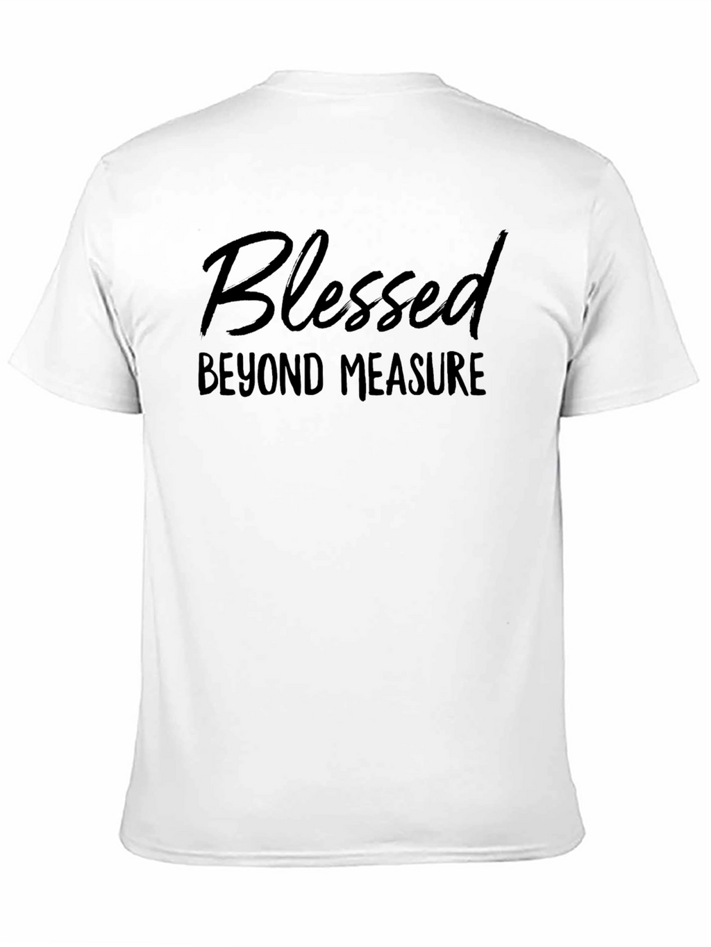 Blessed Beyond Measure Black T-Shirt