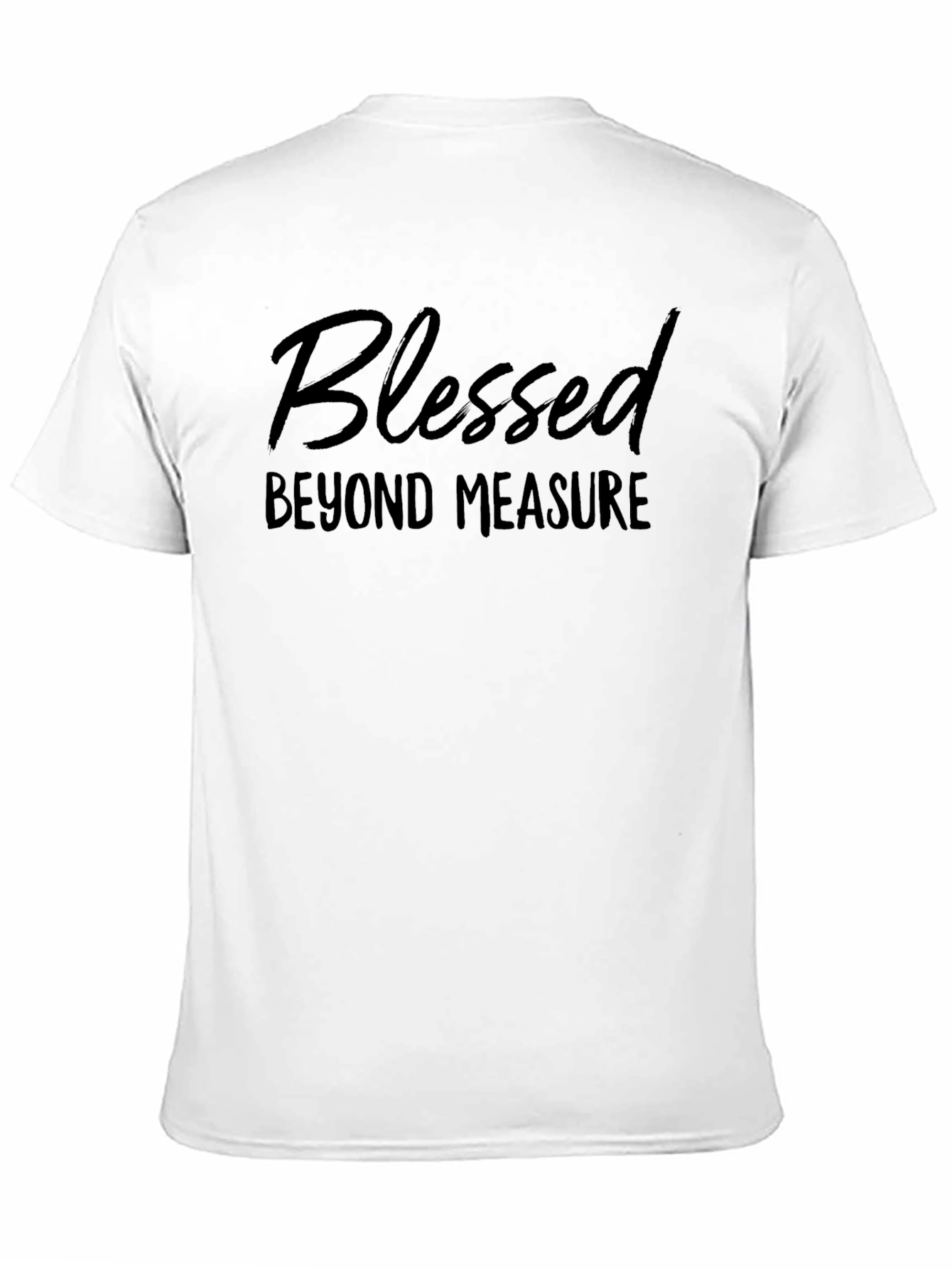 Blessed Beyond Measure Black T-Shirt