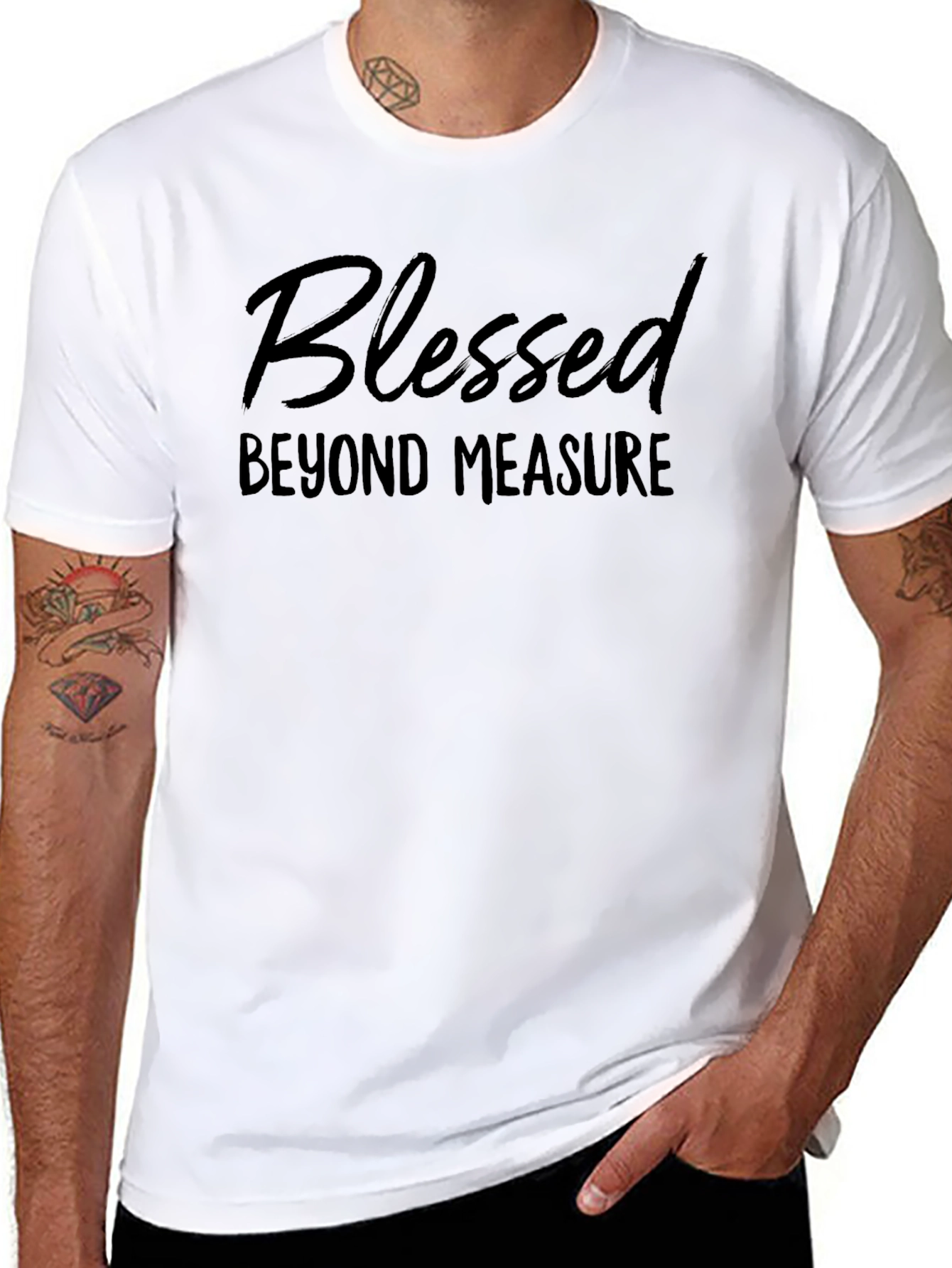 Blessed Beyond Measure Black T-Shirt
