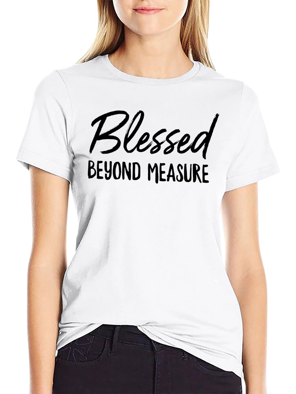 Blessed Beyond Measure Black T-Shirt