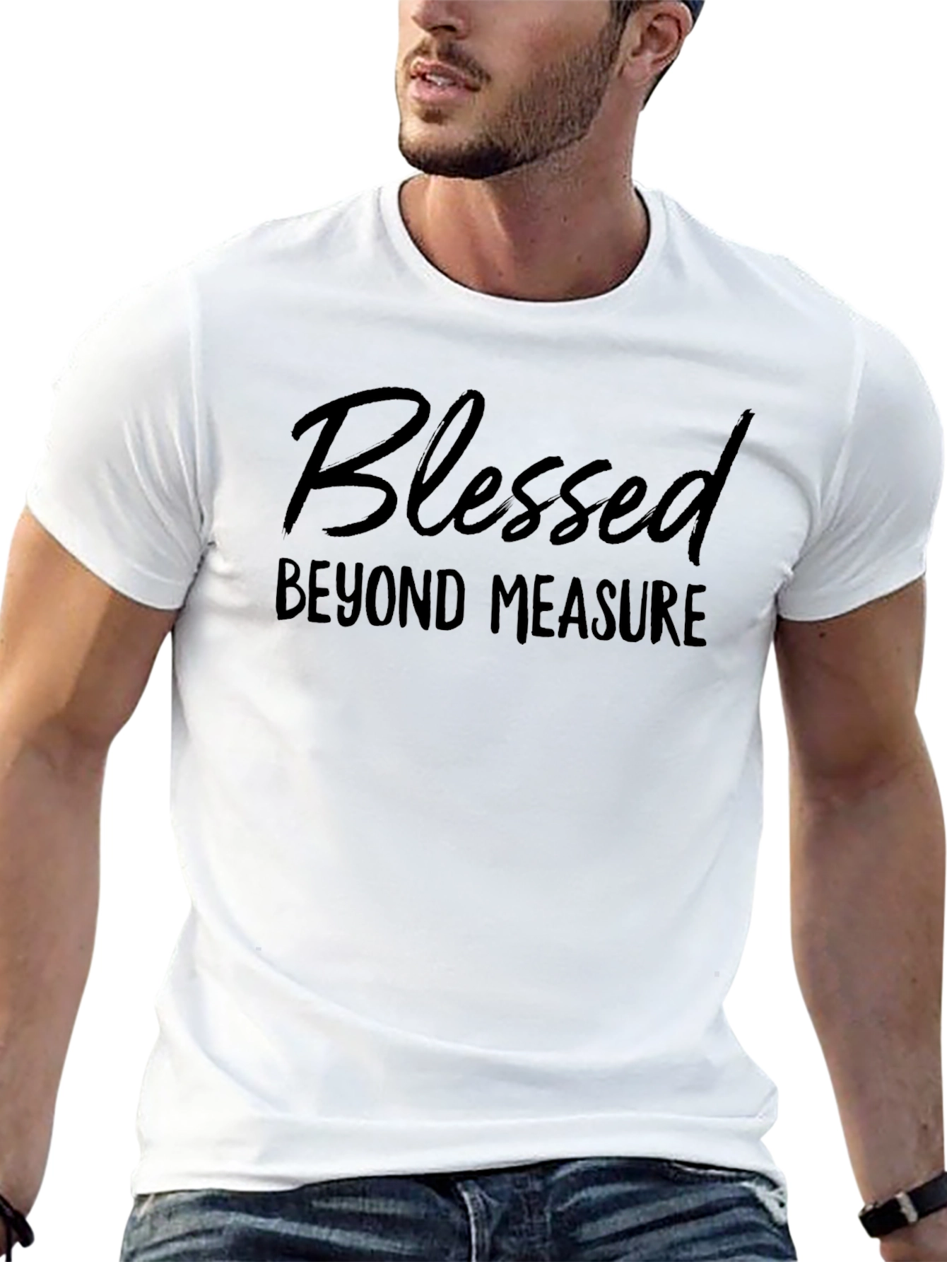 Blessed Beyond Measure Black T-Shirt