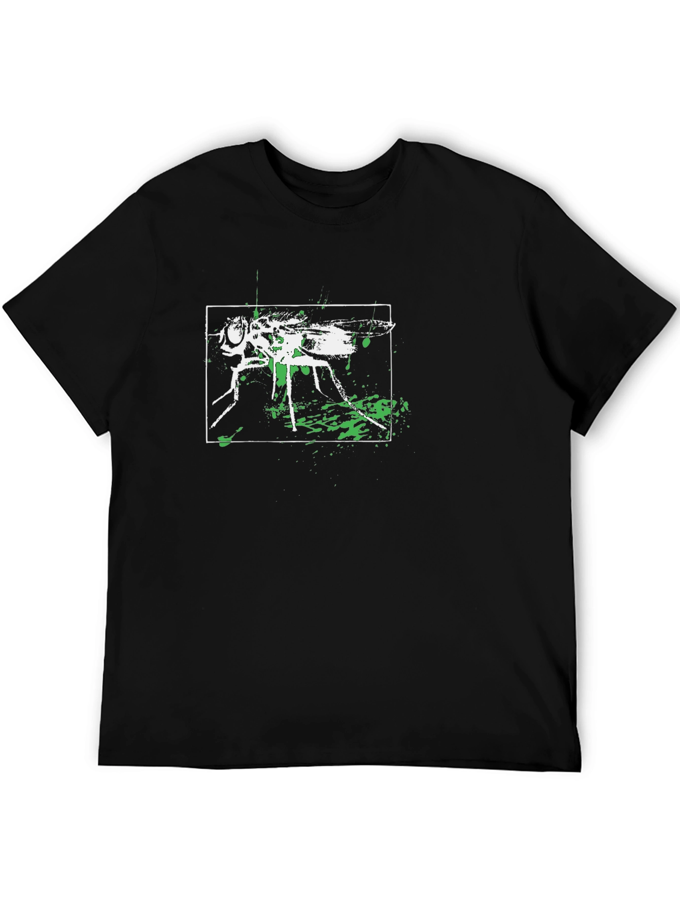 Fly Graphic Tee - Black Cotton Blend