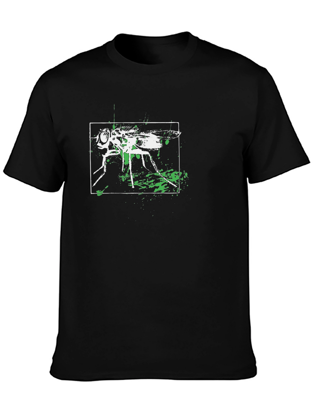 Fly Graphic Tee - Black Cotton Blend