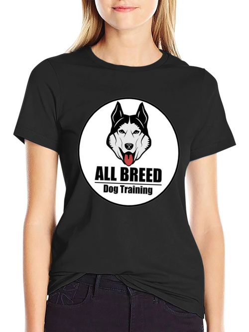 All Breed Dog Training Black T-Shirt