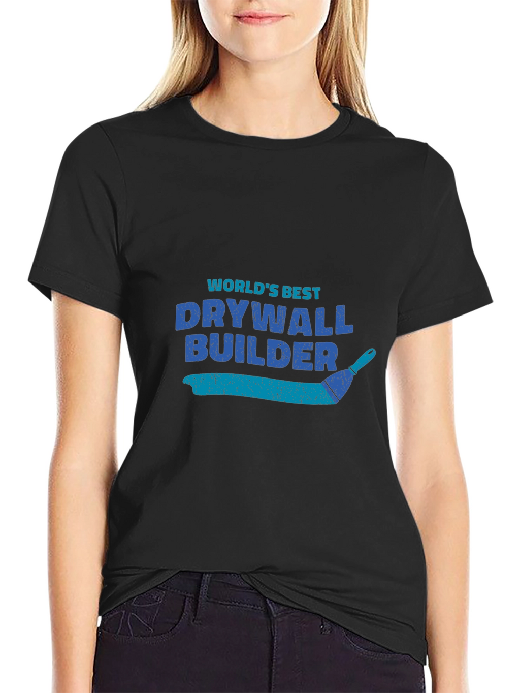 Worlds Best Drywall Builder T-Shirt