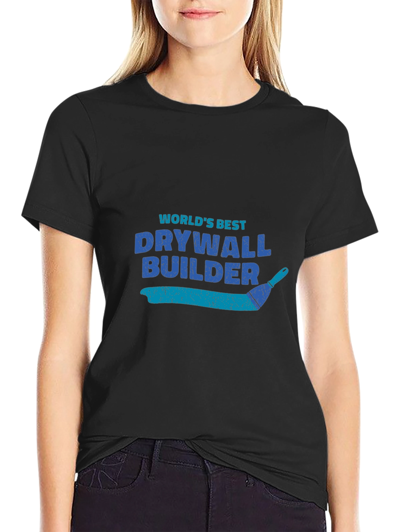 Worlds Best Drywall Builder T-Shirt