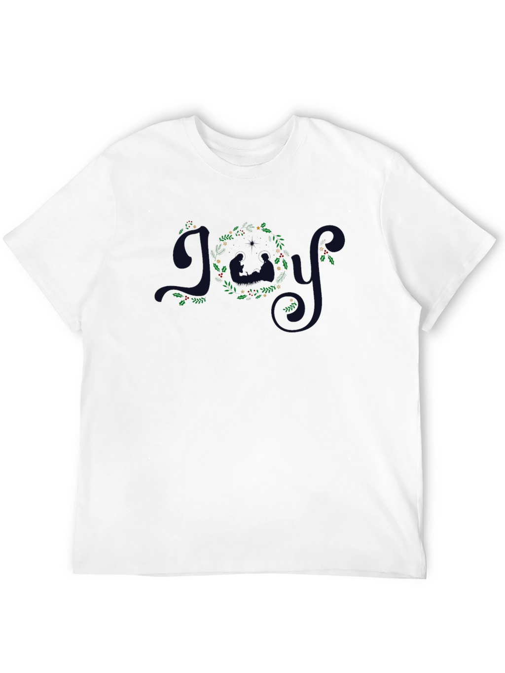 Joy Holiday Graphic T-Shirt - Festive Design