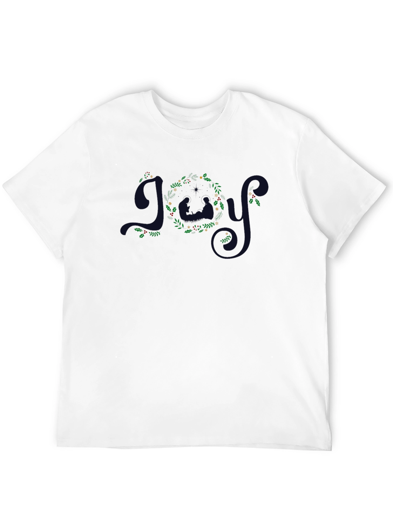 Joy Holiday Graphic T-Shirt - Festive Design