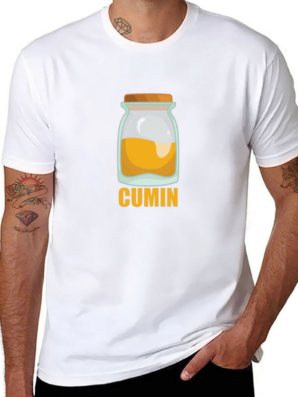 Cumin Spice Jar Graphic T-Shirt - Unisex