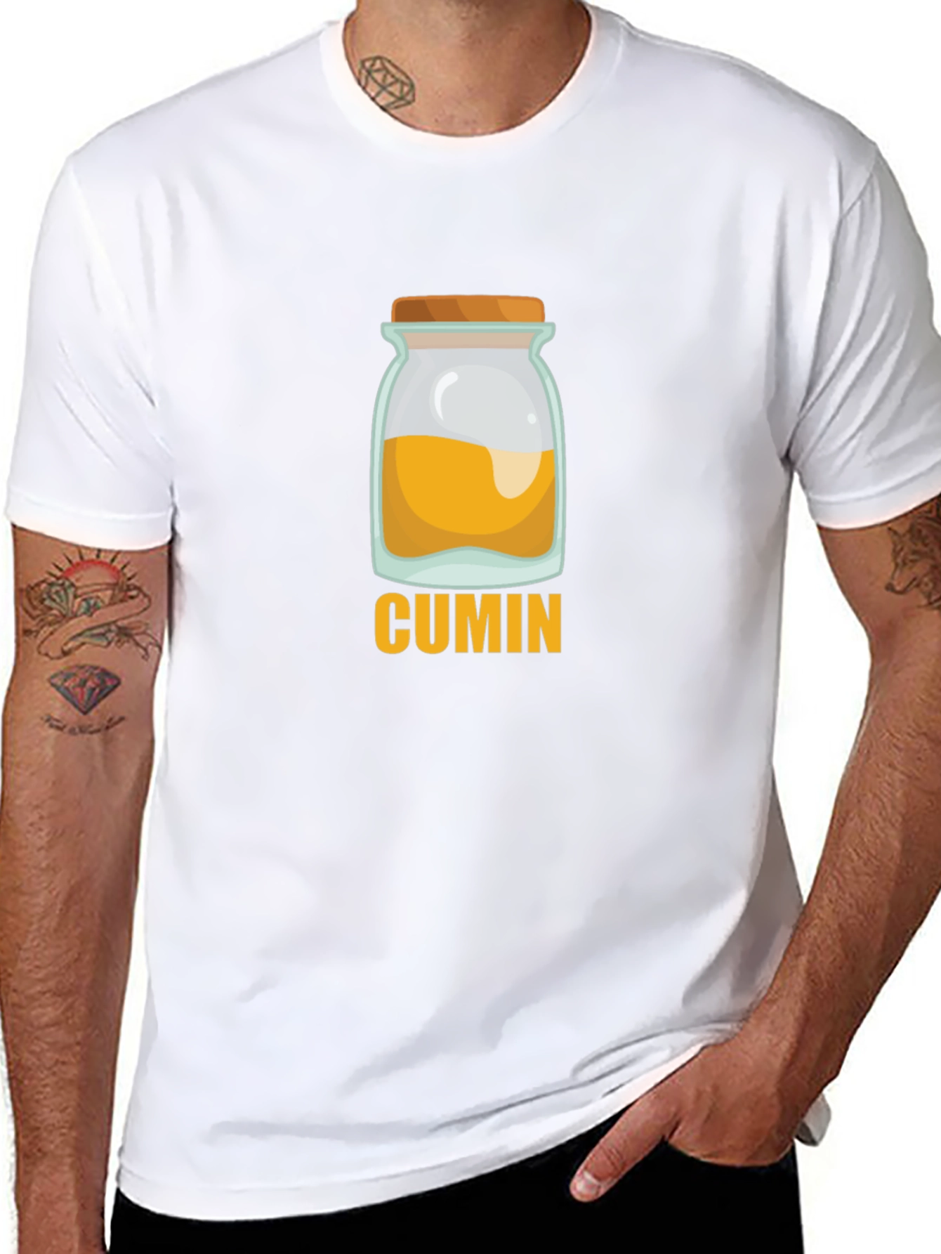 Cumin Spice Jar Graphic T-Shirt - Unisex