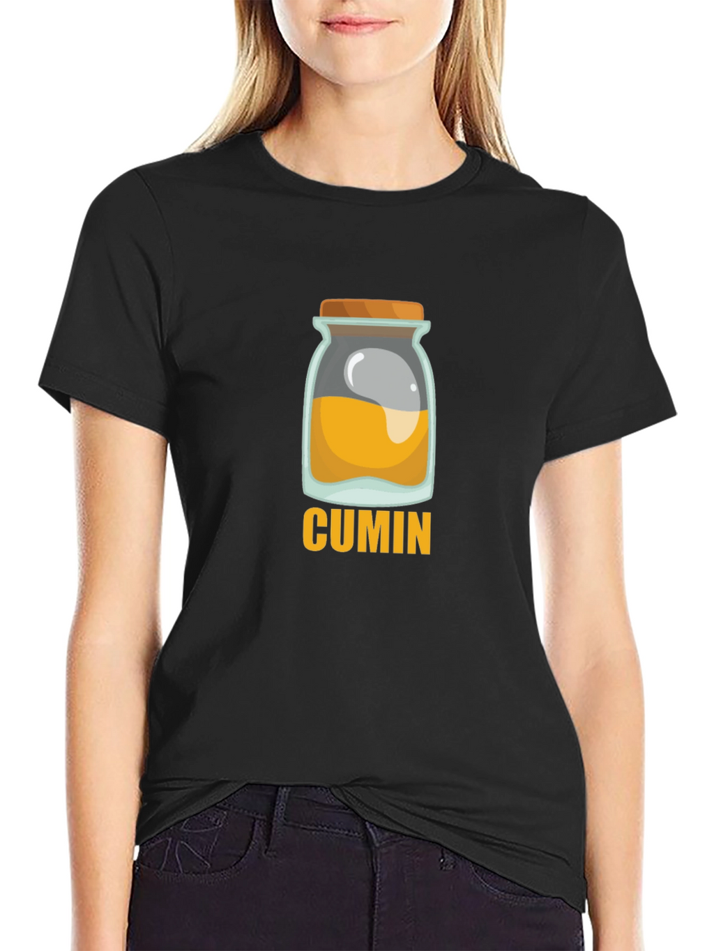 Cumin Spice Jar Graphic T-Shirt - Unisex