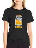 Cumin Spice Jar Graphic T-Shirt - Unisex