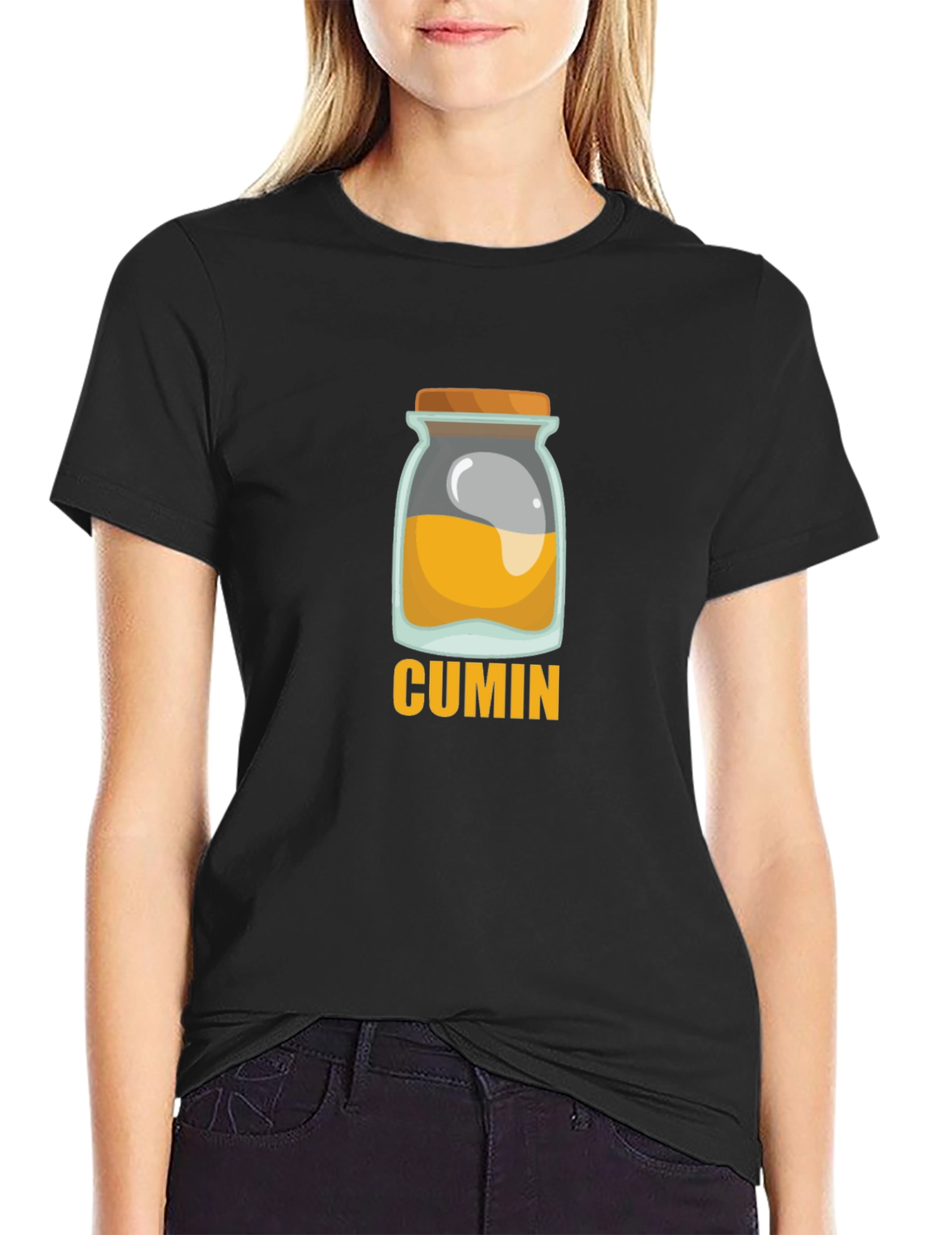 Cumin Spice Jar Graphic T-Shirt - Unisex