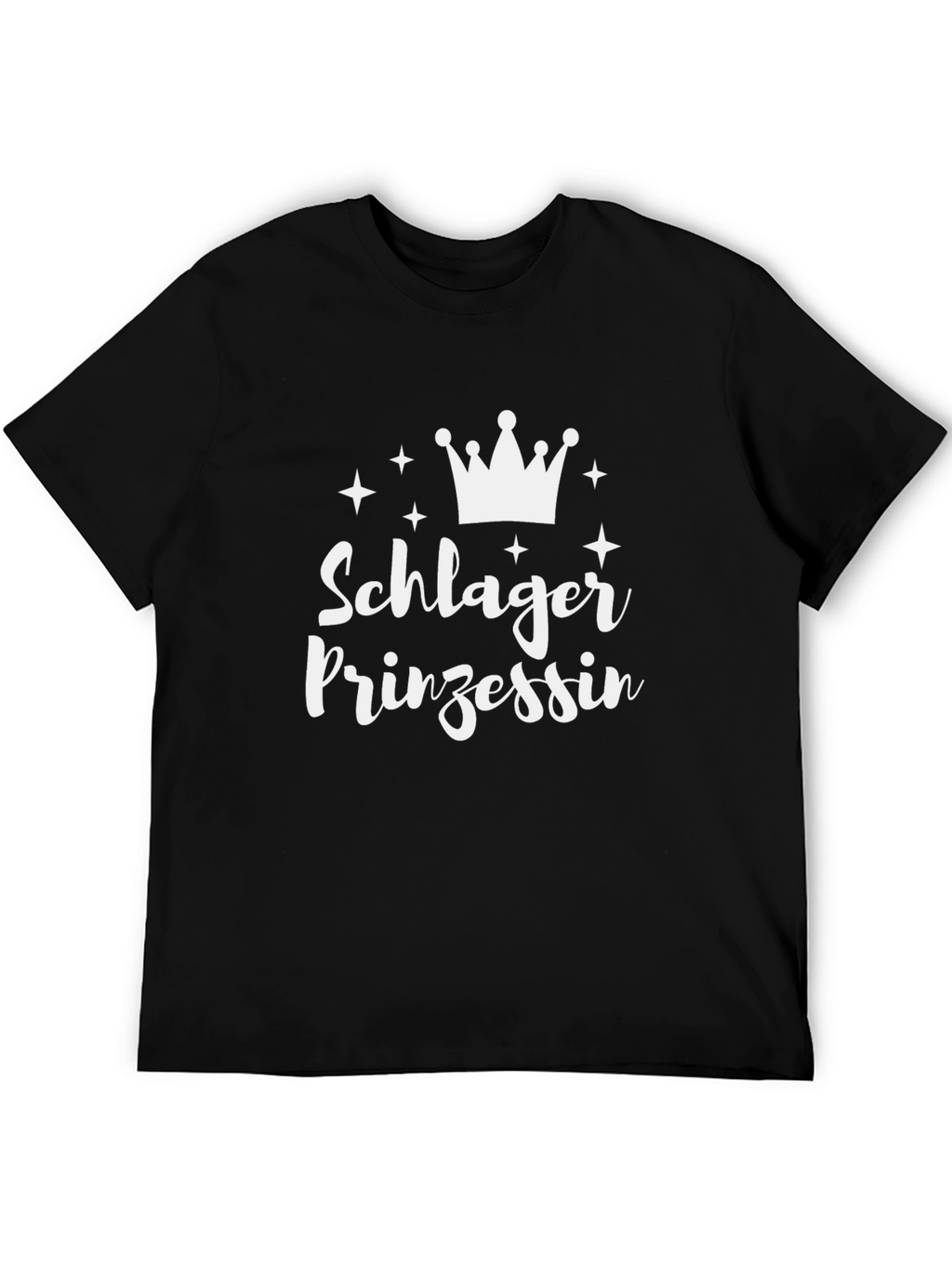Schlager Prinzessin T-Shirt - Black