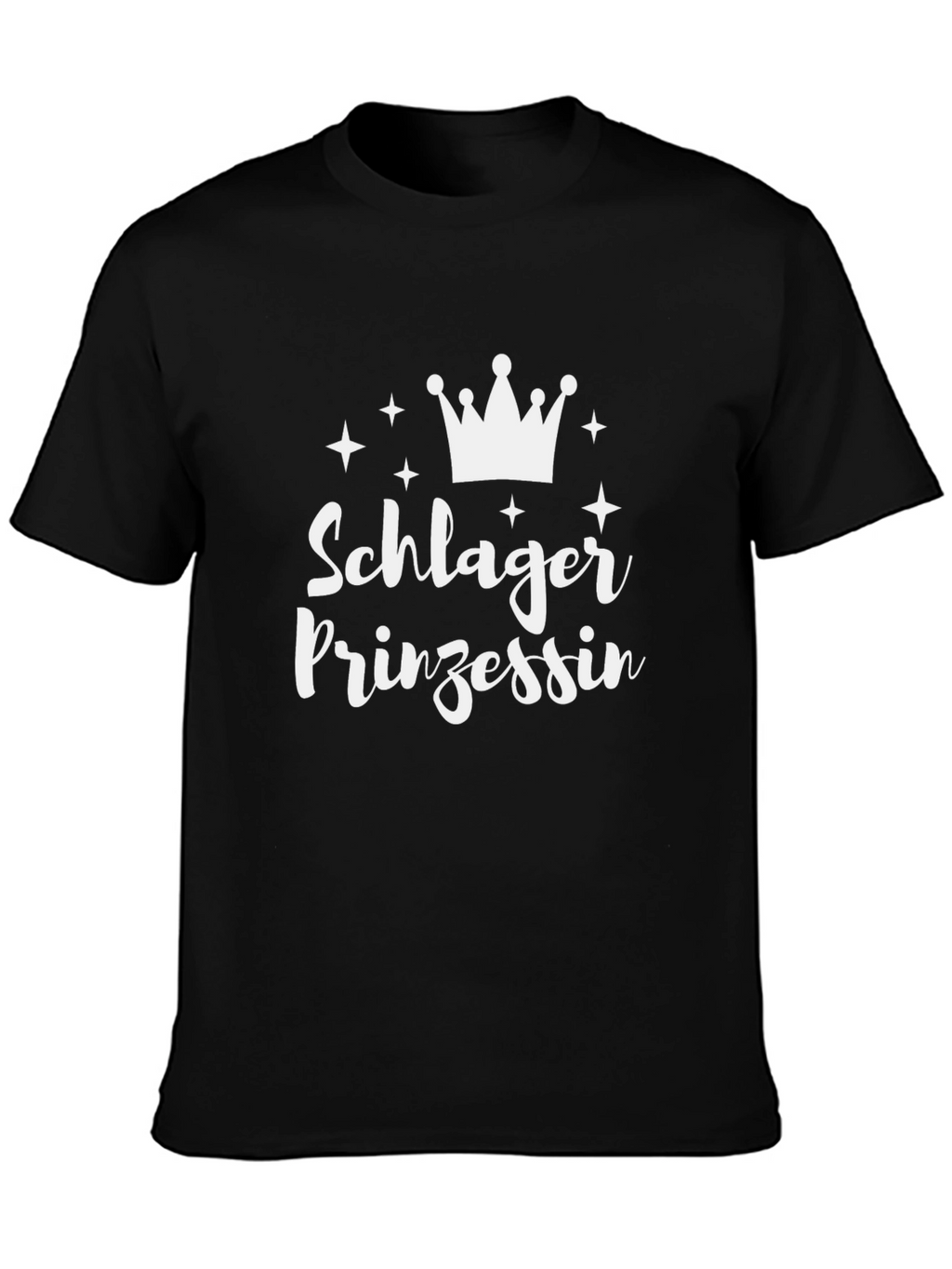 Schlager Prinzessin T-Shirt - Black