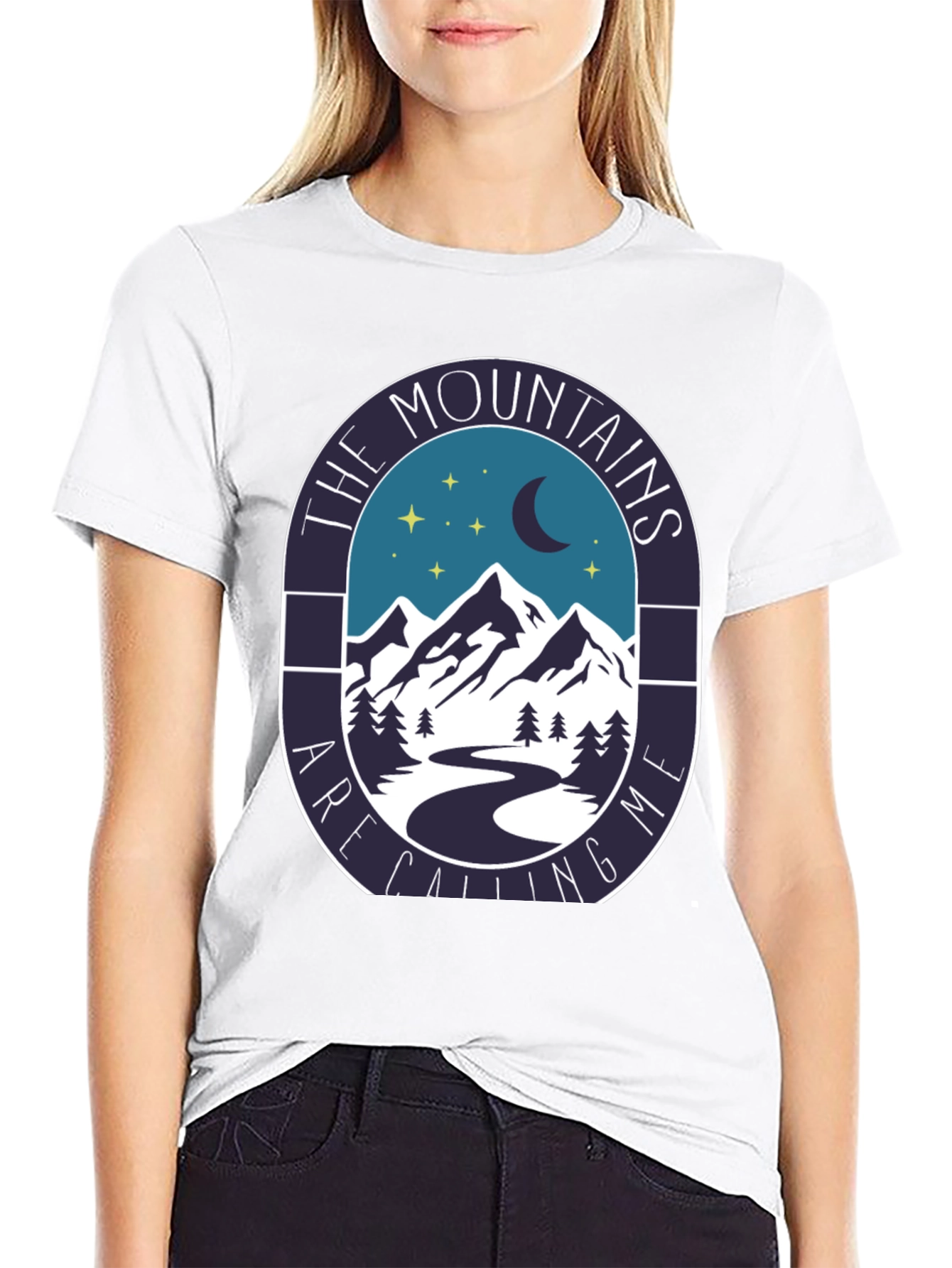 Mountains Calling Tee - Nature Lovers T-Shirt