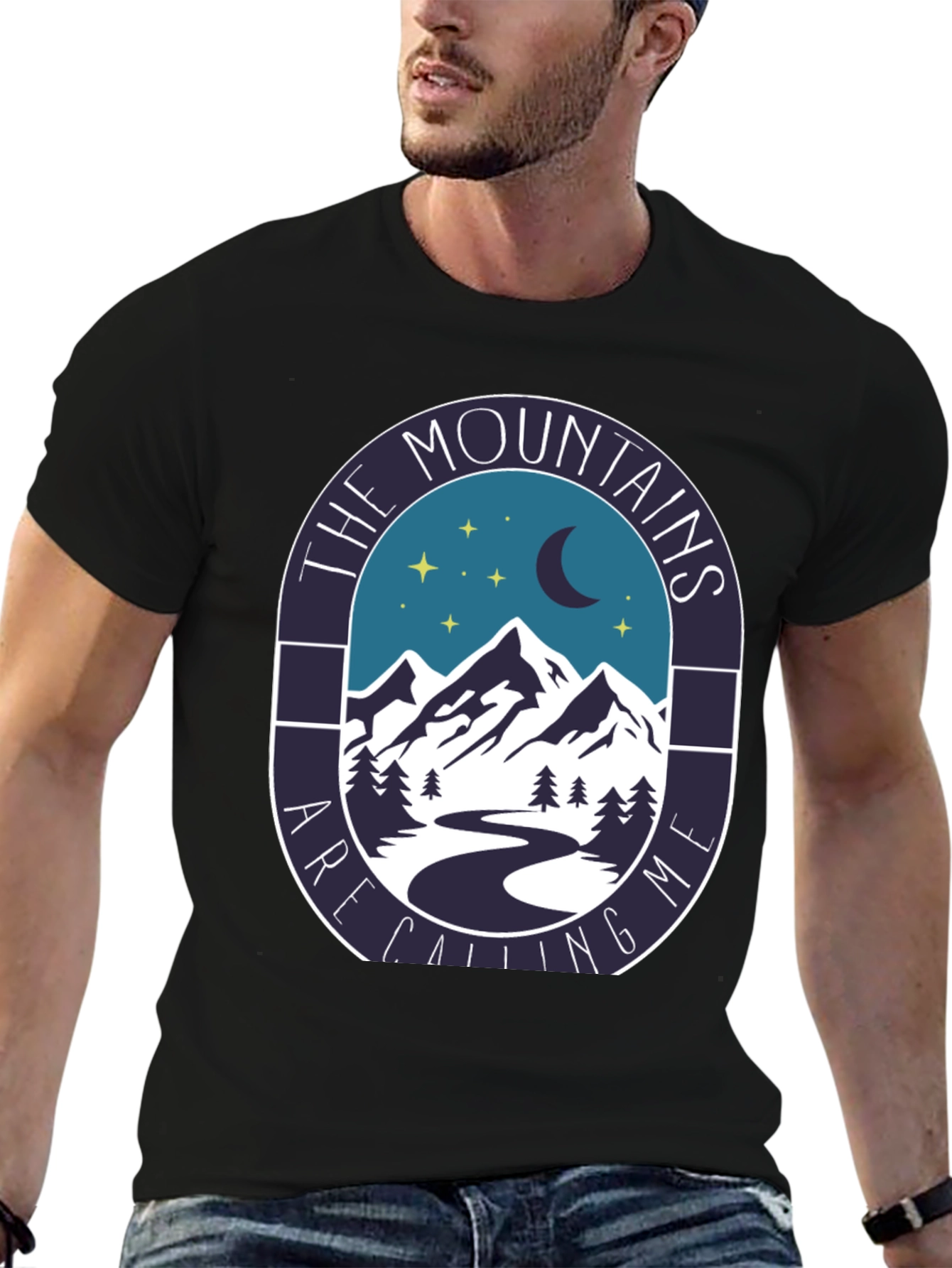 Mountains Calling Tee - Nature Lovers T-Shirt