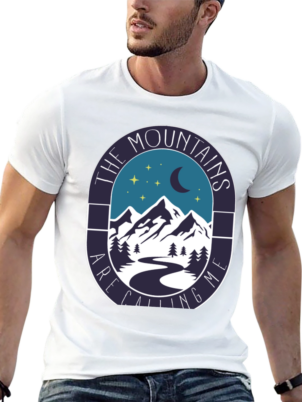 Mountains Calling Tee - Nature Lovers T-Shirt