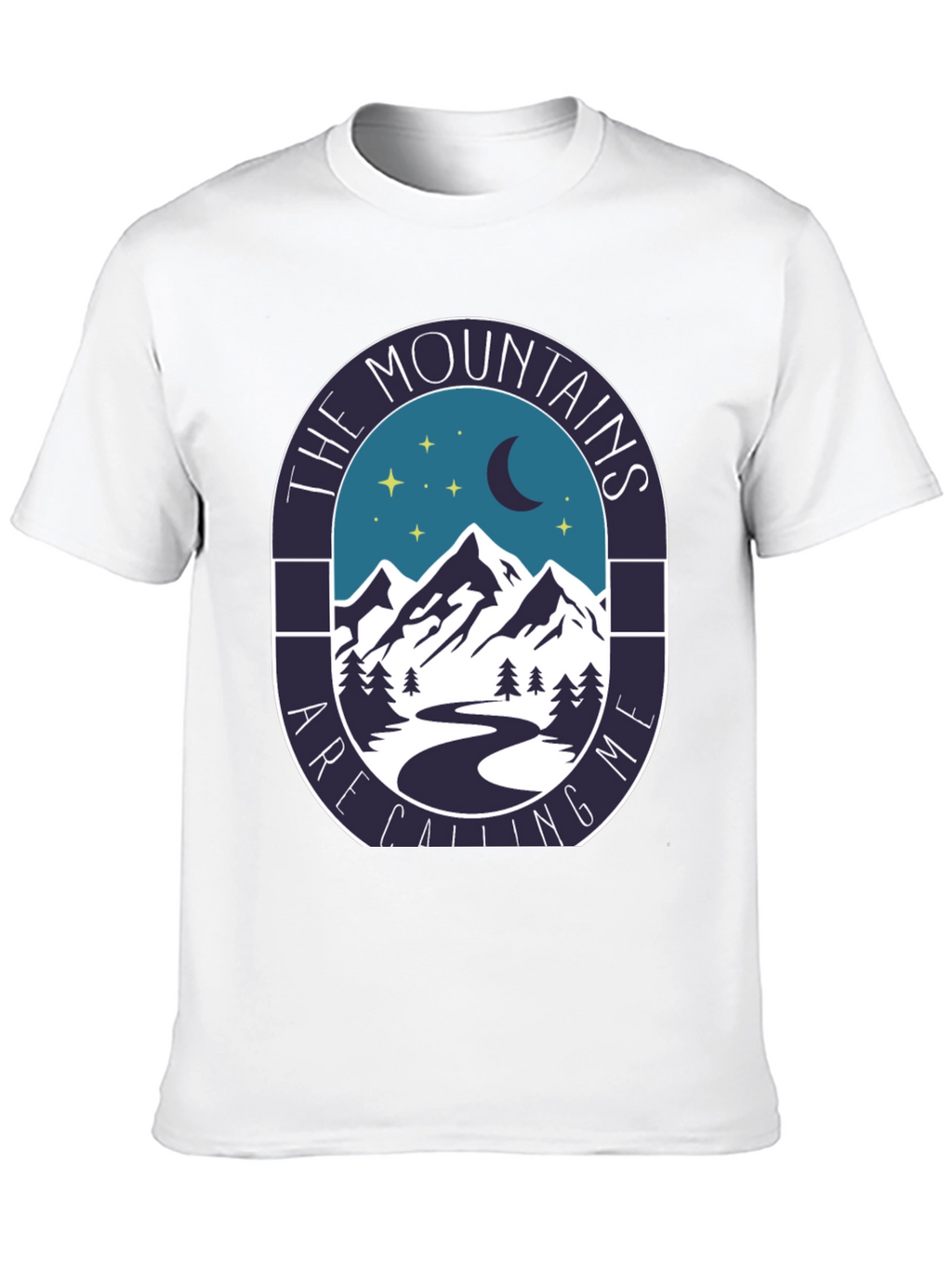 Mountains Calling Tee - Nature Lovers T-Shirt