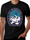 Mountains Calling Tee - Nature Lovers T-Shirt
