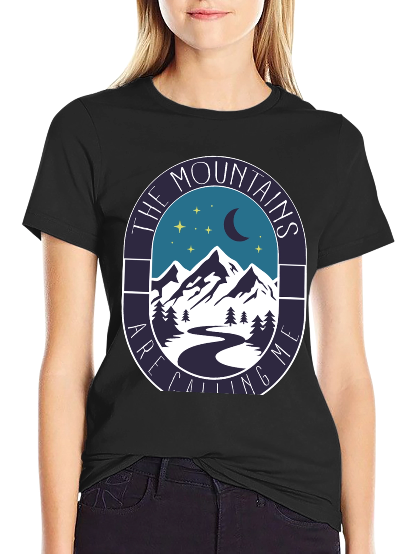 Mountains Calling Tee - Nature Lovers T-Shirt