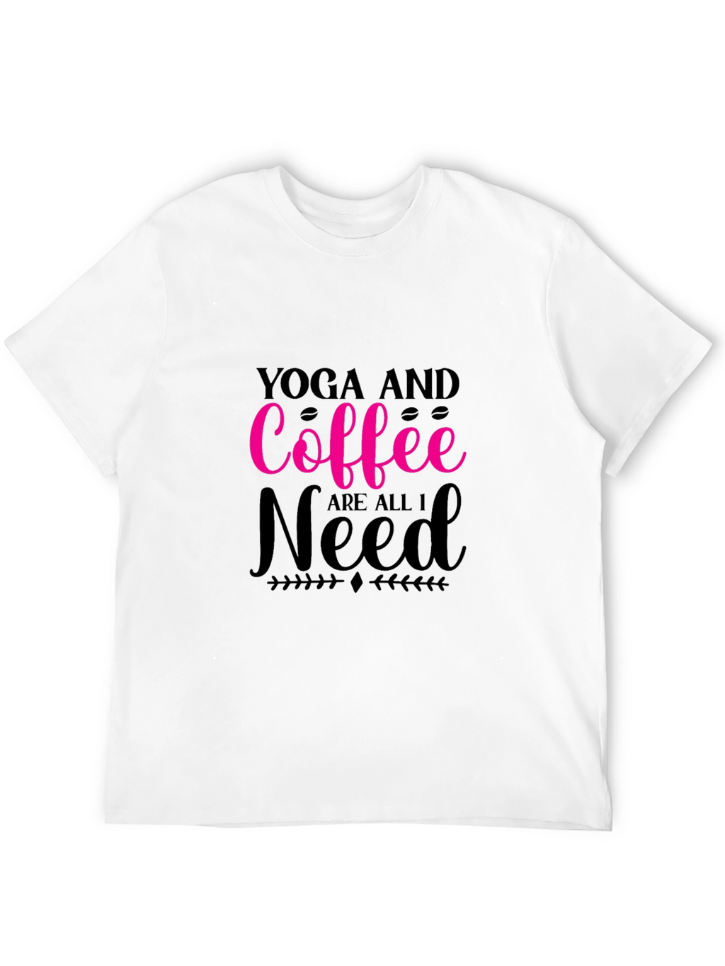 Yoga & Coffee T-Shirt: Relax Recharge Repeat!
