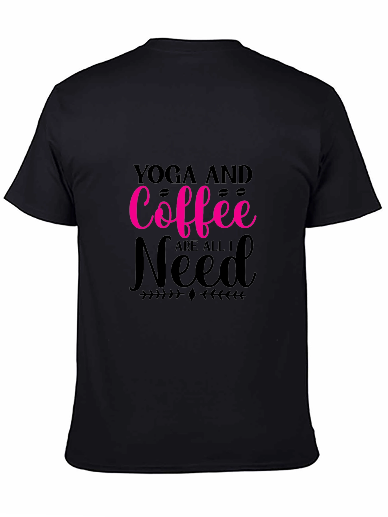 Yoga & Coffee T-Shirt: Relax Recharge Repeat!